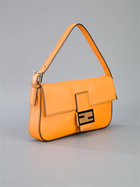 fendi baguette bag orange|fendi baguette for women.